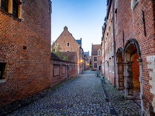 Beautiful university city of Lovaina, Belgium