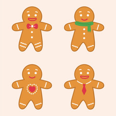 cute gingerbreadman set