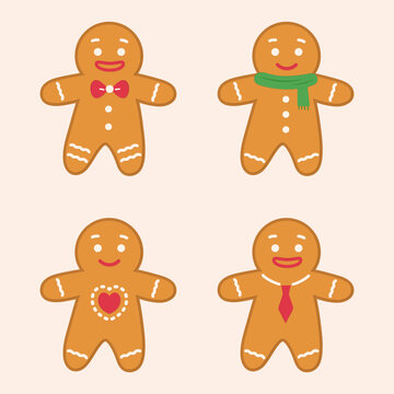 cute gingerbreadman set