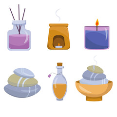 Aromatherapy spa relaxation self-care coziness