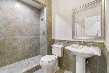 Bathroom images with sink vanity mirror bathtub and shower