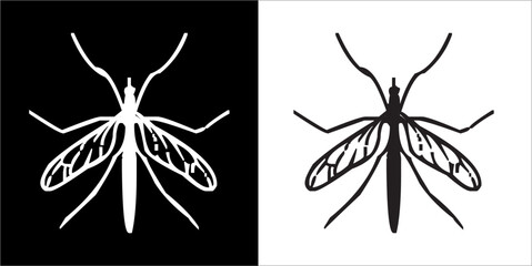 Illustration vector graphics of insect icon
