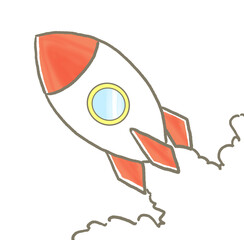 R:メルヘンな宇宙空間☆星降る夜のロケット☆ミ①