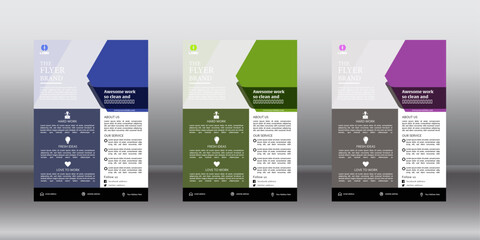 Professional flyer design.