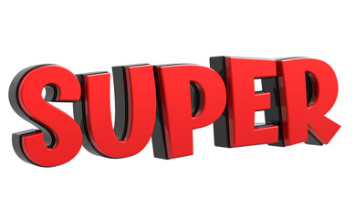Super Text 3D Render