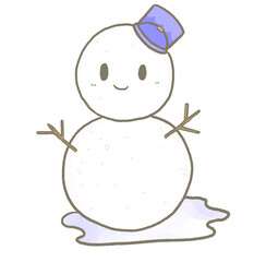 R:もっとメルヘンなクリスマス2023☆雪だるま①