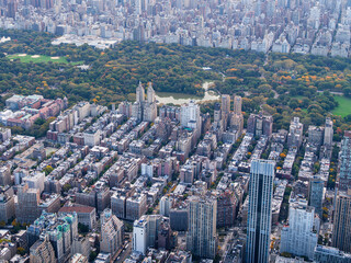 New York Skyscrapers and Central Park