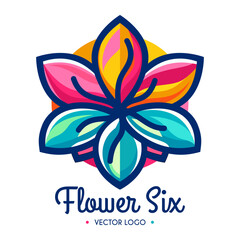 Flower Travel Beauty Stars Logo