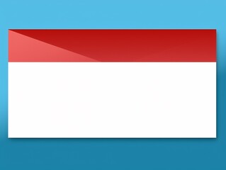  white postal envelope frame to download, light sky-blue and dark azure