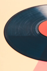 Background,old retro vinyl records. Retro and vintage.