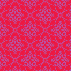 Abstract geometric textile floral pattern background, luxury pattern, stylish vector texture