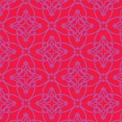 Gardinen Abstract geometric textile floral pattern background, luxury pattern, stylish vector texture © Rubbble