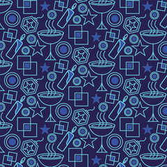 Abstract geometric textile floral pattern background, luxury pattern, stylish vector texture