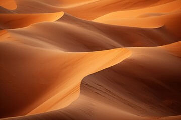 Closeup photo of desert digital wallpaper, Generative AI - obrazy, fototapety, plakaty