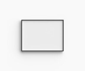 Empty horizontal photo frame on white background.
It is an ideal template for your photo and graphic presentations.
29x30 cm ratio