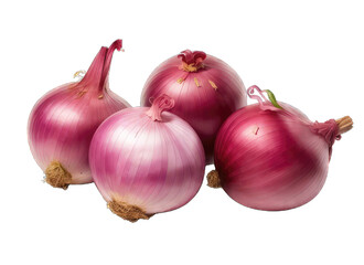 red onion isolated on white