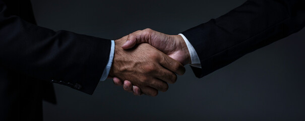 Business people shaking hands. Businessman shaking hands during a meeting in the office