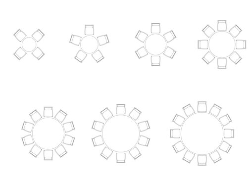 furniture icon interior plan view, top set vector. architecture house table line, home, outline, apartment, collection, isolated, layout, design, project, blueprint. 