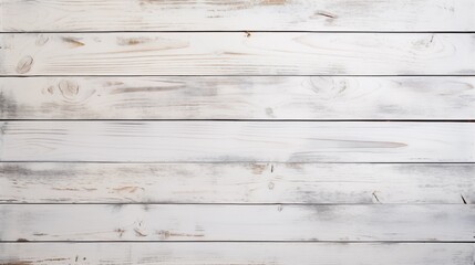 White wooden planks wall background.