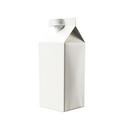 blank white milk carton isolated on transparent background Remove png, Clipping Path, pen tool