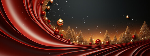 Elegant Swirl of Glitter on Creative Frames, Illuminated Christmas Trees and Festive Branches with Red Stars.
Golden Frames, Welcoming Christmas Trees and Festive Branches with Enchanted Atmosphere an