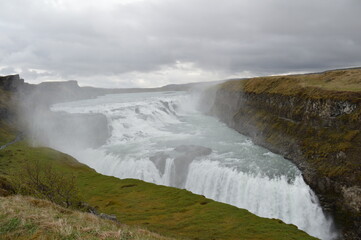 Islanda cascata Gullfoss