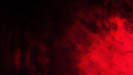 red smoke on black background.horror sky background fantasy style	