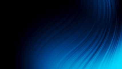 Light blue modern abstract fractal background illustration with parallel diagonal lines. Text space. Professional business style.	