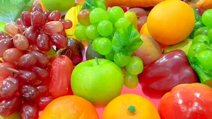 fruit sample at food exhibition