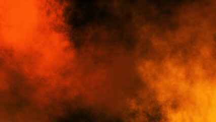 horror smoke background fantasy style. fire flame