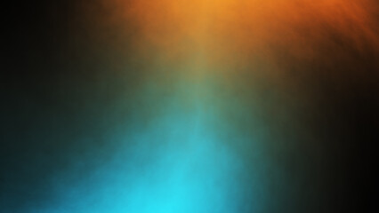 background with rays.blue orange brown light and dark gradient background - obrazy, fototapety, plakaty