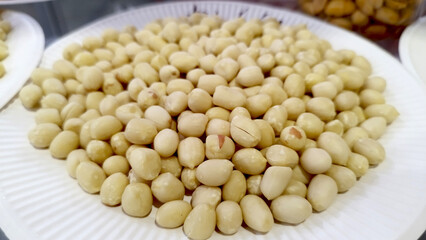 various nuts and seeds for healthy food samples