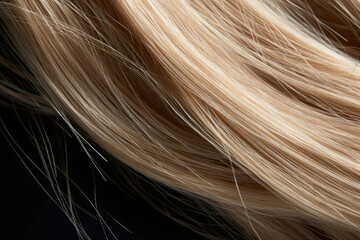 Naklejka premium Bright salon background hair beauty shiny textured highlight healthy styling blond hairstyle care