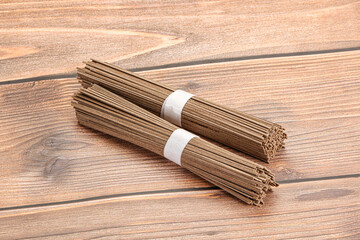 Asian aw soba bukwheat noodle