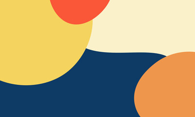 illustration of an background with orange