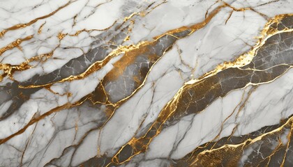 abstract white marble background with brown and gray and gold color natural patterns for design art...