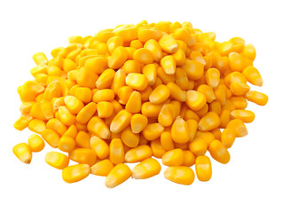 Corn Seeds, isolated on a transparent or white background