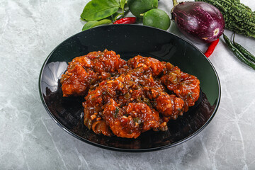 Chinese cuisine - Chicken manchurian gravy