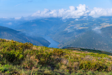 Water reservoir close to Grandas de Salime