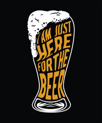 beer t shirt design