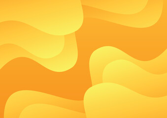 wave yellow abstract background gradient style