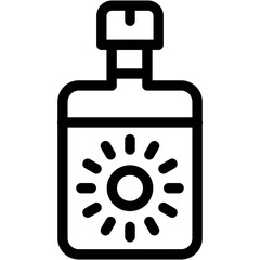 Sunscreen vector design .svg