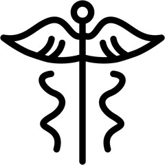 Caduceus vector design .svg