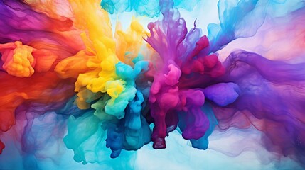 a mesmerizing abstract background featuring fluid color droplets