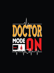 Nurse T-shirt Design.