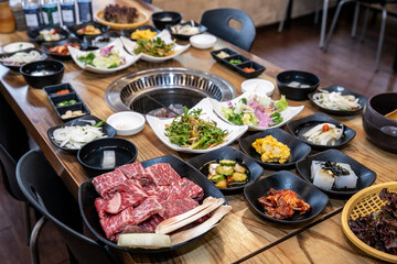 Korean beef Raw short ribs