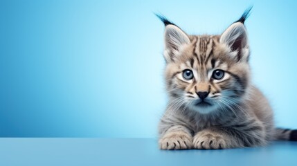  a cat sitting on top of a table next to a computer mouse and a mouse on top of a mouse pad.