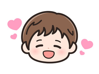 好きの男の子の顔