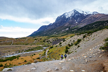 Torres del Paine National Park trek in Patagonia Chile