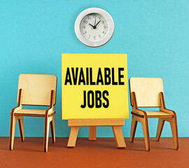 Available jobs. Business overview a job that is available for someone to start doing Vacancy